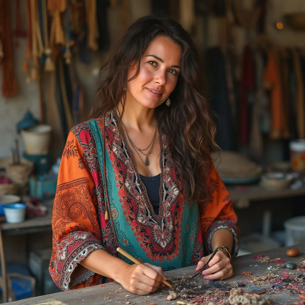 Valentina Torres, empresaria artesanal